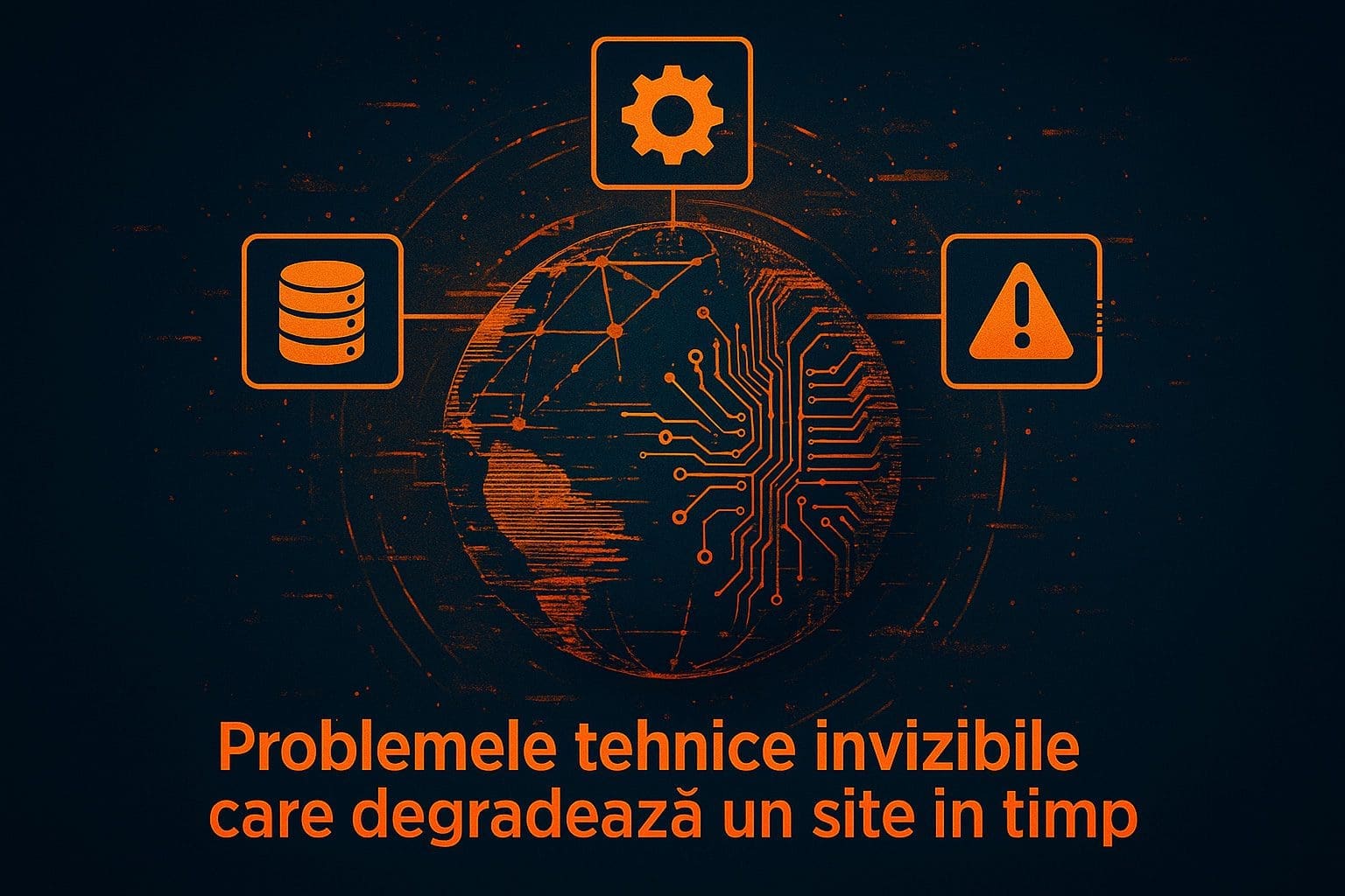 Problemele tehnice invizibile care degradează un site în timp – radiografia completă